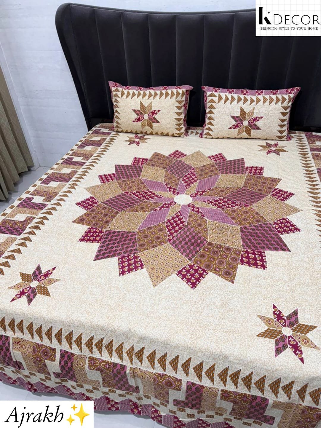 100% COTTON BEDSHEET FLORAL