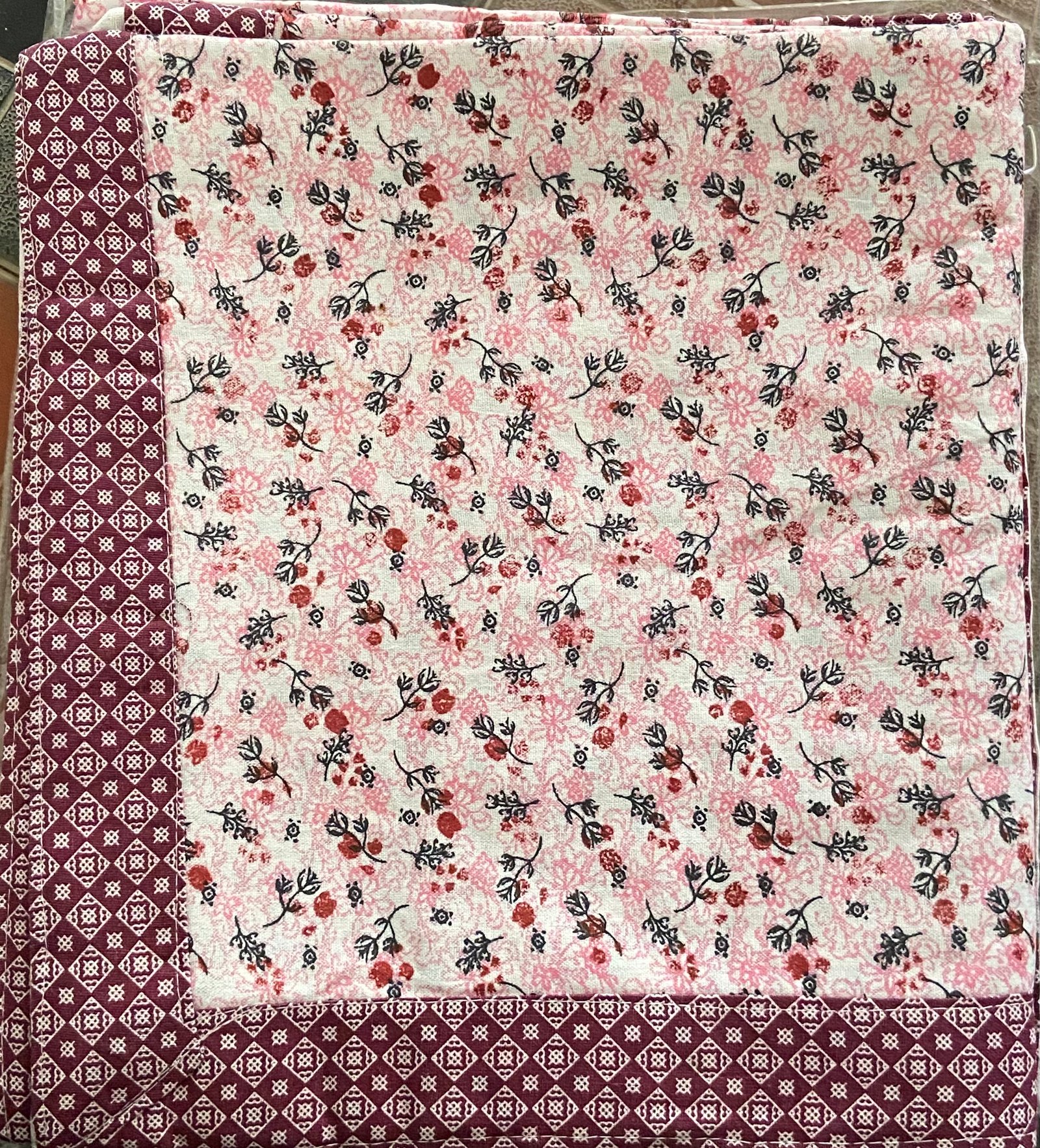 PAIR  DIWAN BEDSHEET