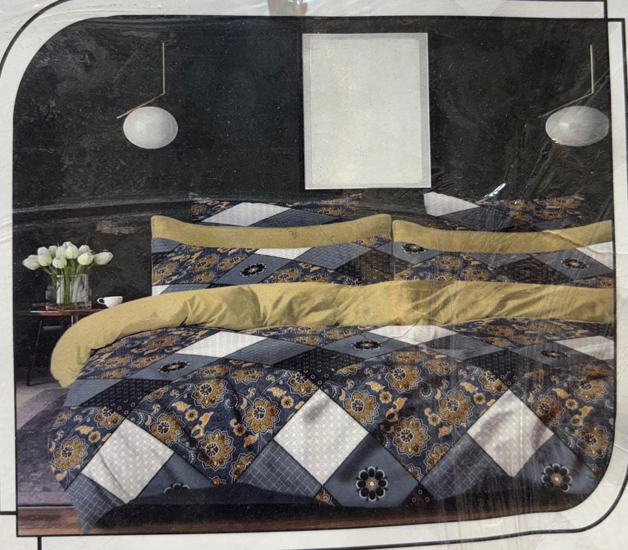 FiTTED BEDSHEET DIAMOND FLORAL